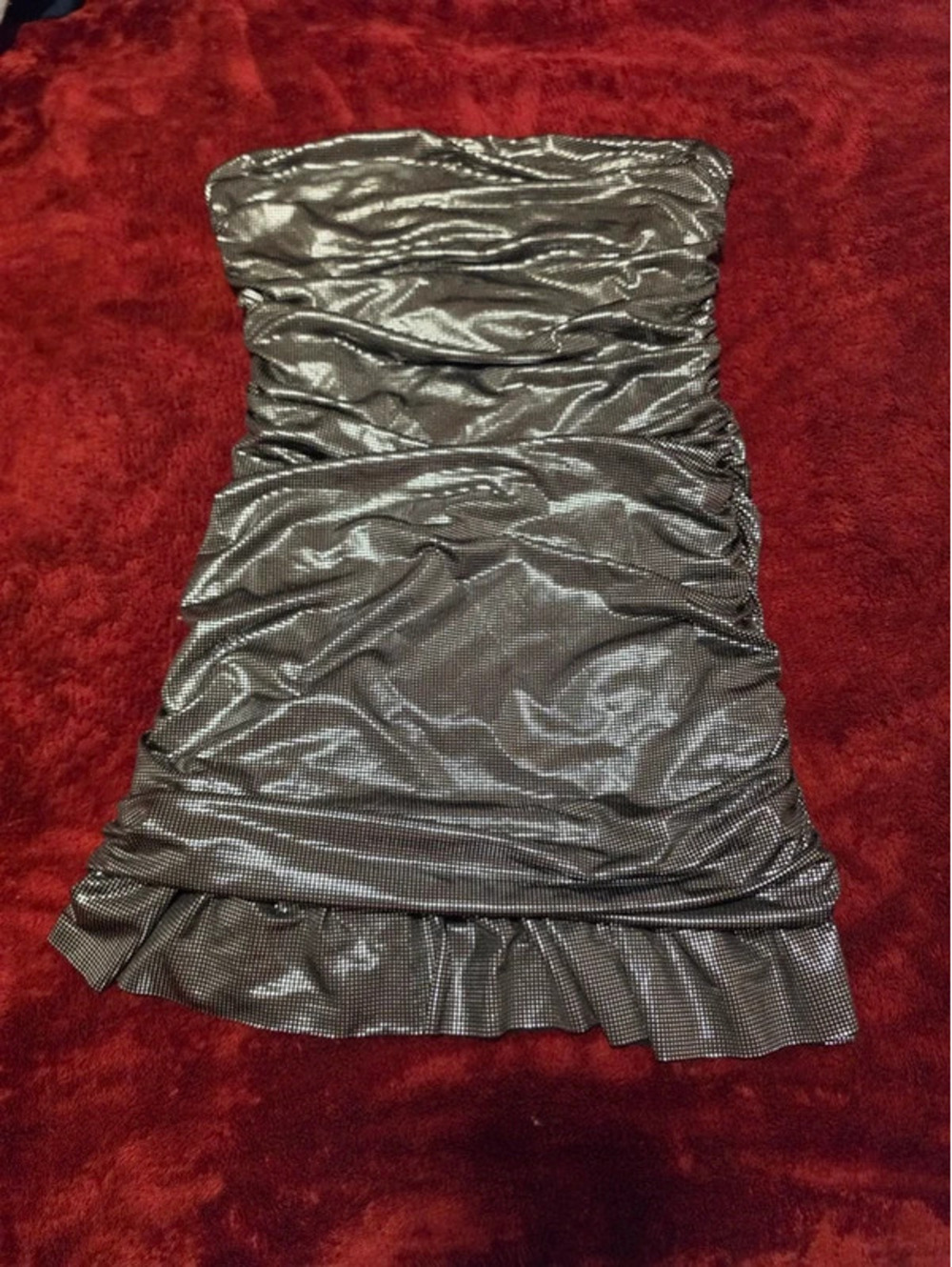 Y2K Mai Tai Strapless Dress M